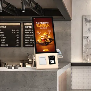 Sistema POS <span class=keywords><strong>de</strong></span> <span class=keywords><strong>McDonald</strong></span>'s y KFC, Kiosco <span class=keywords><strong>de</strong></span> Autoservicio con <span class=keywords><strong>Menú</strong></span> <span class=keywords><strong>de</strong></span> Escritorio, Pantalla Táctil SDK, Máquina Automatizada <span class=keywords><strong>de</strong></span> Pedidos y Pagos - Product Image 1