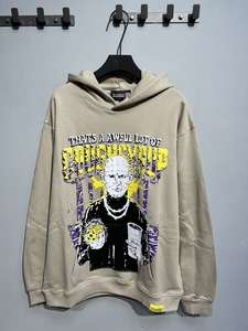 Eso es un montón horrible de COUPH SYRUP de alta calidad 100% algodón High Street Alphabet Trendy Brand Loose Casual Hat Hoodie para hombres - Product Image 3