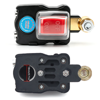 Interrupteurs de déconnexion de batterie universels 12V 24V 100A en cuivre à 2 pôles avec poignée antidérapante pour coupure d'alimentation automobile