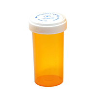 Emballage de médicaments à double usage, flacons en plastique réversibles pour le stockage de capsules, conteneur réversible pour comprimés