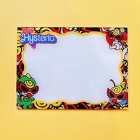 Nouveau tableau d'écriture en acrylique personnalisé tableau d'affichage personnalisé mini tableau d'écriture effaçable de bureau en acrylique marchandise de dessin animé et d'anime
