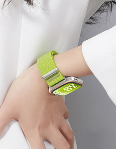 Correa Deportiva de Nylon de Cinco Anillos Premium para HUAWEI Fit <span class=keywords><strong>5</strong></span> / Fit <span class=keywords><strong>5</strong></span> Pro / Fit 4, Ligera y Transpirable - Product Image 6