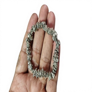 Figura de Piedra Preciosa de Pirita Dorada, Atrae Riqueza, Prosperidad y Buena Suerte, Portátil, para Hombre y Mujer, Ágata de Gujarat, Más Vendida - Product Image 1