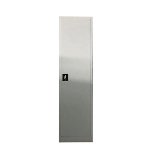 Economy Single Door Metal <strong>Cupboard</strong> Slim Metal <strong>Storage</strong> Cabinet Narrow Metal <strong>Utility</strong> <strong>Storage</strong> <strong>Cupboards</strong> with 4 Adjustable Shelves - Product Image 2