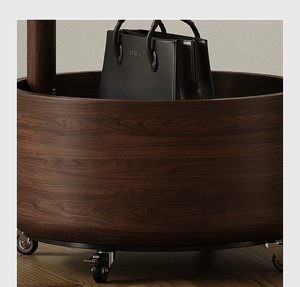 Porte-manteau moderne en fer avec banc <span class=keywords><strong>à</strong></span> chaussures réglable en hauteur pour salon, chambre, hôtels, auberges, hôpitaux - Product Image 3