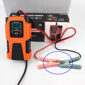 2-Amp 6V et 12V chargeur intelligent entièrement automatique chargeur de batterie entretien de la batterie chargeur de maintien désulfatateur de batterie