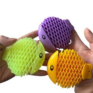 ของเล่นบีบปลากัดคลายเครียด Ehanking ของเล่นเสริมประสาทสัมผัสปลายนิ้ว ของเล่นยืดเปลี่ยนรูปทรงแปลกใหม่ - Product Image 1