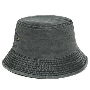 Chapeau seau en denim réversible imprimé sur tout le pourtour de la conception personnalisée Chapeau de pêcheur pliable pour hommes et femmes pour les voyages et les fêtes - Product Image 6