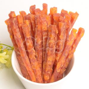 공장 도매 오리 및 고구마 스틱 애완 동물 건조 식품 개 씹는 건강 치료 애완 동물 치료 치과 씹는 개 간식 고기 애완 동물 - Product Image 4