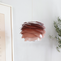 Lampe suspendue en forme de boule de pin, design moderne danois, pour cuisine, salle à manger, chambre à coucher, chevet, lustre en forme de rose