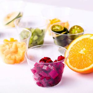 Gobelets jetables en plastique transparent PP de 5 oz imprimés UV personnalisés pour boissons froides - Product Image 4