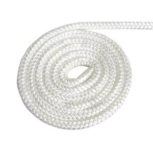 Corde de quai en nylon tressée double blanche de 9,52 mm x 3,05 m, neuve, en vente chaude, provenant de fournisseurs fiables - Product Image 1