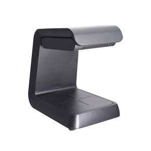 2D Omni không dây và <span class=keywords><strong>Bluetooth</strong></span> Máy tính để bàn Máy Quét Mã Vạch sân bay quét hộ chiếu ID thẻ đọc NFC với màn hình hiển thị - Product Image 2