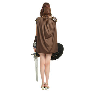 <span class=keywords><strong>Disfraz</strong></span> de Gladiador Guerrero Romano Griego Antiguo para Adultos de Halloween, Falda de Cuero Sexy, Disfraces de Caballero para <span class=keywords><strong>Mujer</strong></span> - Product Image 2