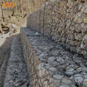 Galvanized Iron Wire Square Hole Woven <strong>Gabion</strong> Baskets Mattresses Bending Cutting for Corrosion Resistance Harsh Environments - Product Image 5