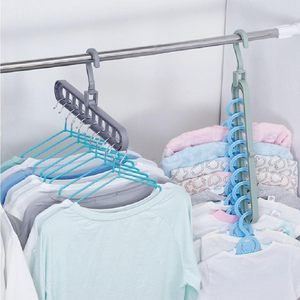 Foldable Detachable Plastic Multi-Layer Clothing Organizer Hangers Space-Saving for Travel - Product Image 2