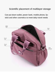 ODM 2023 Sacs pour femmes de couleur unie décontractés <span class=keywords><strong>Sac</strong></span> à bandoulière de luxe de créateur Tissu en nylon <span class=keywords><strong>Sac</strong></span> messager pour <span class=keywords><strong>femme</strong></span> Sacs à <span class=keywords><strong>dos</strong></span> pour femmes - Product Image 3