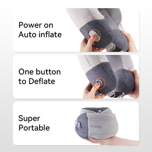 Masajeador de cuello recargable, masajeador de cuello portátil para uso doméstico, relajación, espalda, hombro, pie, pierna, alivio del dolor muscular, novedad - Product Image 5