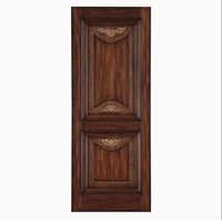 Portes intérieures en bois massif de luxe européennes, laquées sur mesure, insonorisées, pour villa, hôtel, école, chambre, maison