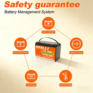 Литий-железо-фосфатный аккумулятор (LiFePO4) 12В для солнечных уличных фонарей, 7Ач, 9Ач, 10Ач, 14Ач, 25Ач, 30Ач, 40Ач, 50Ач, 60Ач - Product Image 5