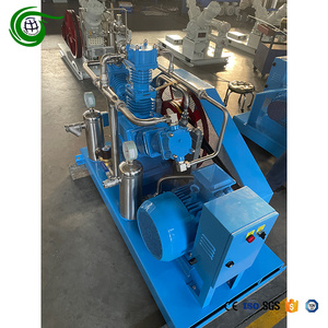 Compressore <span class=keywords><strong>a</strong></span> Pistone ad Elio Completamente Senza Olio, Basso Costo di Manutenzione, Alta Purezza, Ingresso 0.5 Bar, Uscita 24 Bar, Flusso 40 Nm3/h - Product Image 3