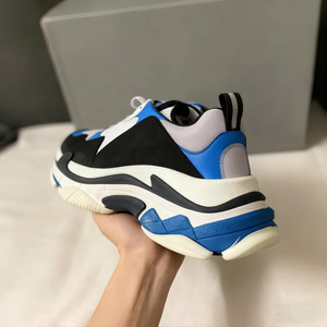 Chaussures de sport décontractées de luxe pour hommes, modèle triple, de créateur haut de gamme, en matériaux de qualité supérieure, basses, style Dad Shoes, pour la course à pied et le quotidien - Product Image 5