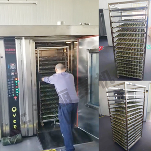 <span class=keywords><strong>Four</strong></span> de cuisson rotatif automatique à économie d'énergie Équipement pour la cuisson du pain Ingrédients nutritifs Farine de maïs Fruits Eau Noix Lait - Product Image 3