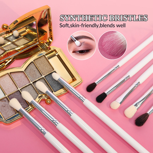 Usine ODM OEM, 26 pièces, pinceaux de maquillage professionnels de qualité supérieure, blancs, vegan, en bois, marque privée, luxe, pour femmes - Product Image 4