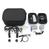 Loupes chirurgicales dentaires ergonomiques 3x 4x 5x 6x 8x 8,5x avec lentilles optiques à grossissement réglable et lampe frontale 5W