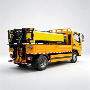 Expressway Maintenance Safety Truck JAC 100K Truck Mounted Attenuator Hydraulic Crash Cushion Anti-collision Buffer Vehicle - Product Image 1