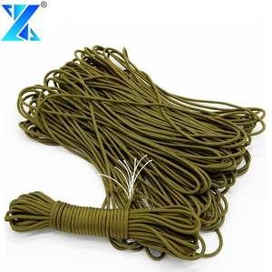 Corde de parachute en nylon personnalisée pour camping Corde de parachute 7 brins 2-8mm tressée 550lb Corde d'emballage - Product Image 3