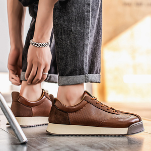 Caja de Cordones para Zapatos de Hombre de Marca Original de Alta Calidad, Diseño Italiano de Moda para Zapatos Deportivos Casuales para Caminar - Product Image 3