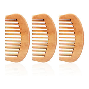 Peine de Bambú Ecológico, Natural y Verde, de Diseño Confortable y Varios Estilos, para Uso Doméstico - Product Image 1