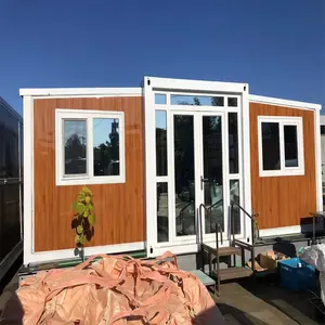 Luxury 3 Bedroom Camp Office Modular Container House Canteen
