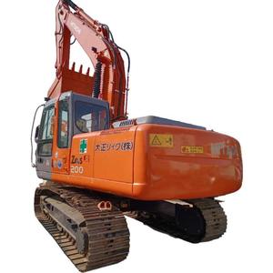 Excavadora Hitachi Zaxis 200 usada de alto rendimiento, precio de oruga de segunda mano, maquinaria de construcción - Product Image 1