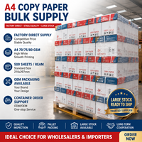 Papel de Copia A4 al por Mayor, 70, 75, 80 g/m², Papel de Oficina para Licitaciones Gubernamentales, Escuelas, Compras Empresariales, Pedidos al por Mayor