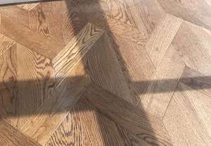 Parquet en chêne brossé de couleur naturelle résistant à l'humidité et aux flammes, en bois d'ingénierie - Product Image 5