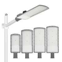 Lampadaire LED extérieur étanche IP65 en aluminium moulé sous pression pour éclairage commercial, routes publiques et parkings, 50W 100W 150W 200W