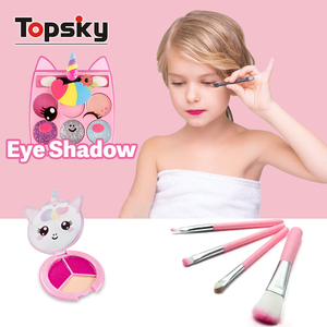 El más nuevo juego de juguetes de <span class=keywords><strong>maquillaje</strong></span> de <span class=keywords><strong>unicornio</strong></span> lavable, princesa para niñas, seguro, no tóxico, juego de simulación, juguetes cosméticos, Kit de vestir, juguetes de regalo de cumpleaños - Product Image 4