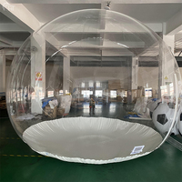 Fête des enfants ballon Transparent gonflable maison d'amusement dôme tente Camping en plein air événement fête de mariage maison gonflable