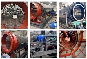 Vente chaude Shaftless Rouleau Écran <span class=keywords><strong>Compost</strong></span> Trommel Tambour Écran Tambour Rotatif Écran Séparateur <span class=keywords><strong>Tamis</strong></span> Pour Minerai - Product Image 6