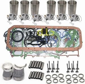 Kit de Reparación de Motor para Excavadora SK330-8, Pieza de Maquinaria de Construcción, Kit Completo de Juntas 238 268 338 500 para Hino J08c J08E - Product Image 1