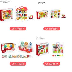 Enfant en bas âge Montessori cognitif illumination jeux éducatifs bébé activité sensorielle blocs musicaux en plastique occupé conseil - Product Image 5