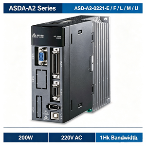 Servoaccionamiento ASDA-A2 confiable ASD-A2-0221-E/F/L/M/U 200W AC200~230V para sistemas de automatización industrial - Product Image 1