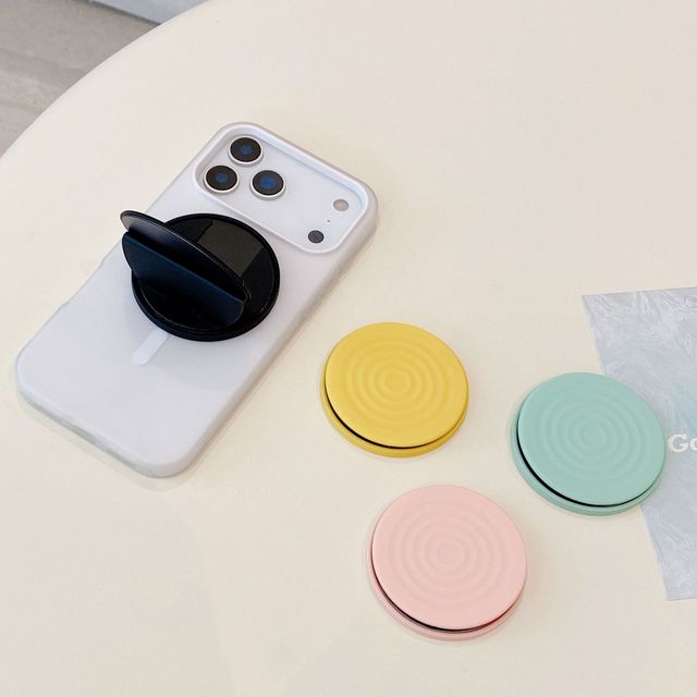Pure Color Matte PC Magnetic Phone Folding Kickstand Cell Phone Case Holder Stand