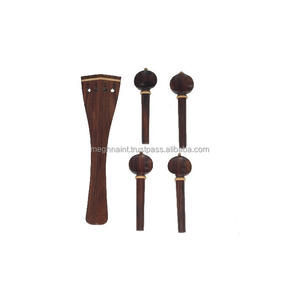 Ensemble de violoncelle en bois de rose avec accastillages blancs, idéal pour les débutants, les apprenants de musique et les performances orchestrales, disponible au meilleur prix - Product Image 1