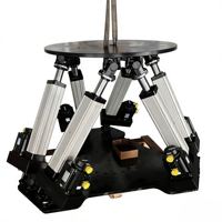 Système de mouvement à vérin électrique 6DOF avec moteur PLC, charge utile de 800 kg et contrôle servo pour simulateurs de vol et de course (220V/380V)