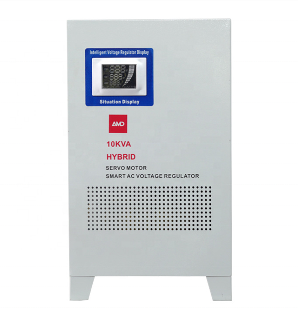 Industrial Svc/Tnd 10kva Copper Servo Motor 220v Single Phase AC Automatic Voltage Regulator Stabilizer