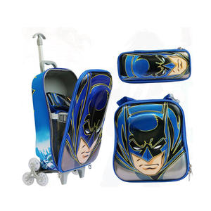 Juego <span class=keywords><strong>de</strong></span> Maletas para Niños <span class=keywords><strong>de</strong></span> <span class=keywords><strong>Marcas</strong></span> al por Mayor, Maleta Rígida Impermeable <span class=keywords><strong>de</strong></span> EVA <span class=keywords><strong>con</strong></span> Diseño 3D, 6 <span class=keywords><strong>Ruedas</strong></span>, Mochila <span class=keywords><strong>con</strong></span> <span class=keywords><strong>Ruedas</strong></span> para Primaria - Product Image 4