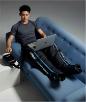 Bottes de compression intelligentes portables à IA, 3 niveaux d'intensité, système de récupération par pression d'air pour la gym et la maison